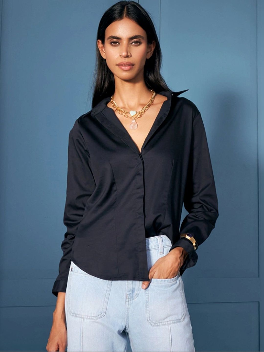 SHECZZAR Shirt Style Top-picture-58