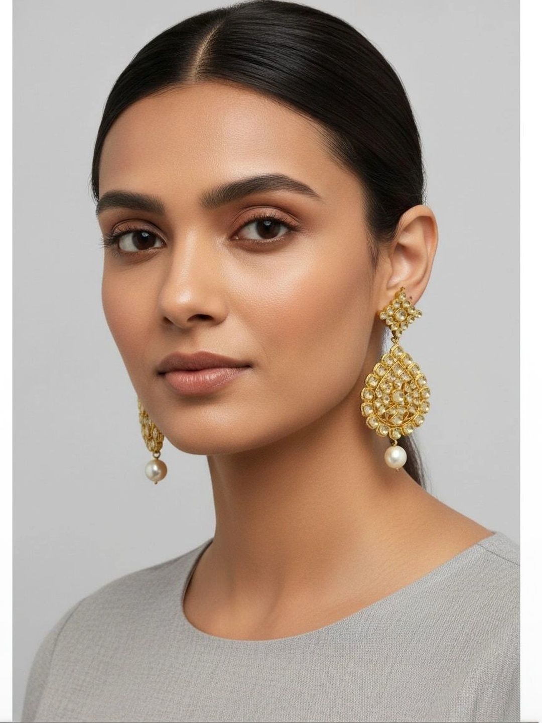 9ROCK Teardrop Shaped Drop Earrings-picture-10