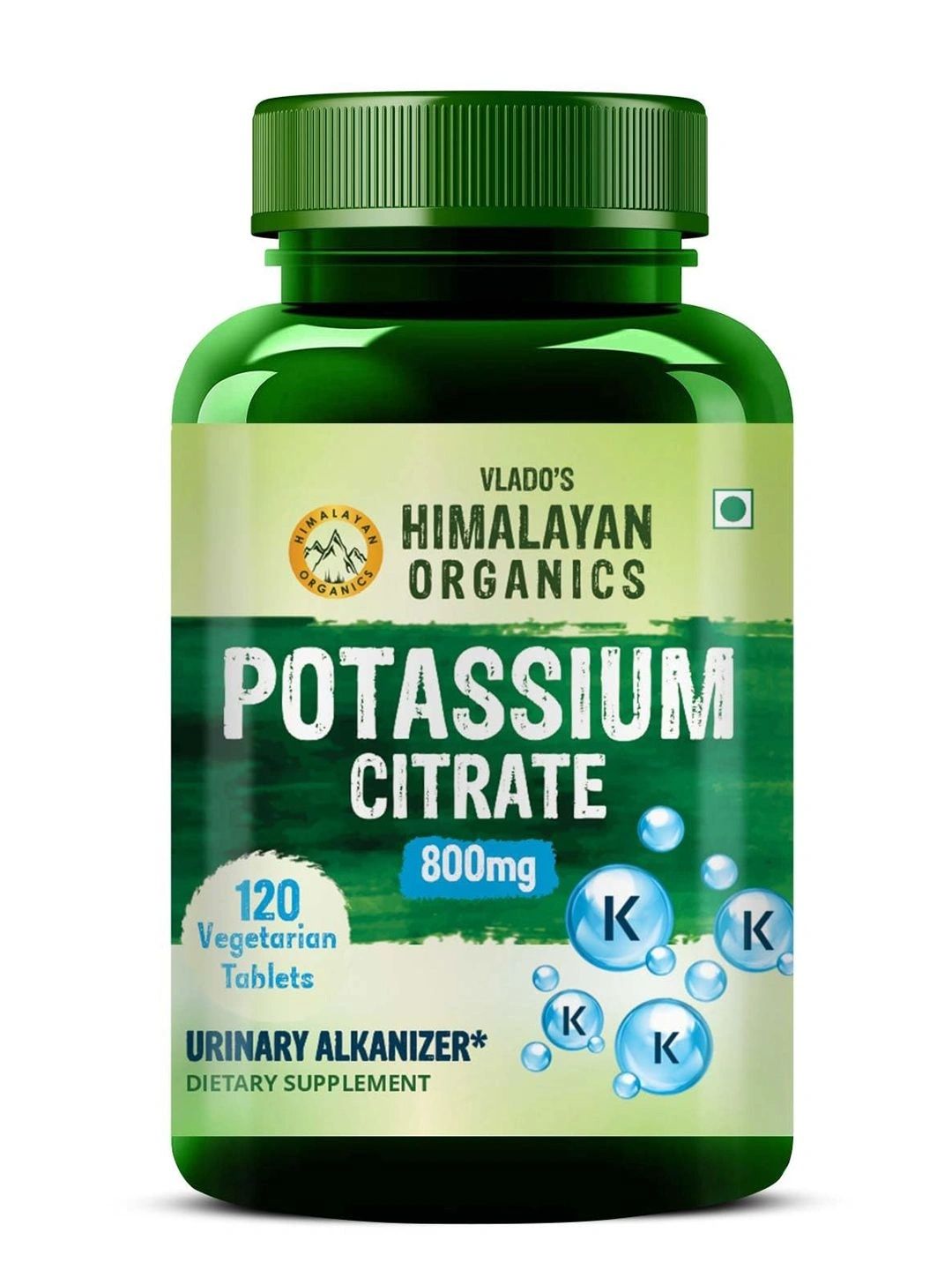 Vlados Himalayan Organics Potassium Citrate 800mg - 120 Tablets-image-10