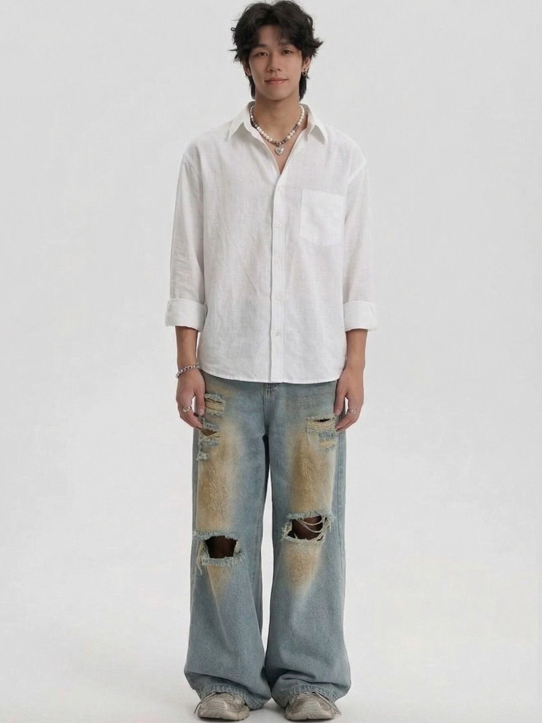 Greet Fashion Men Casual Shirt-picture-19