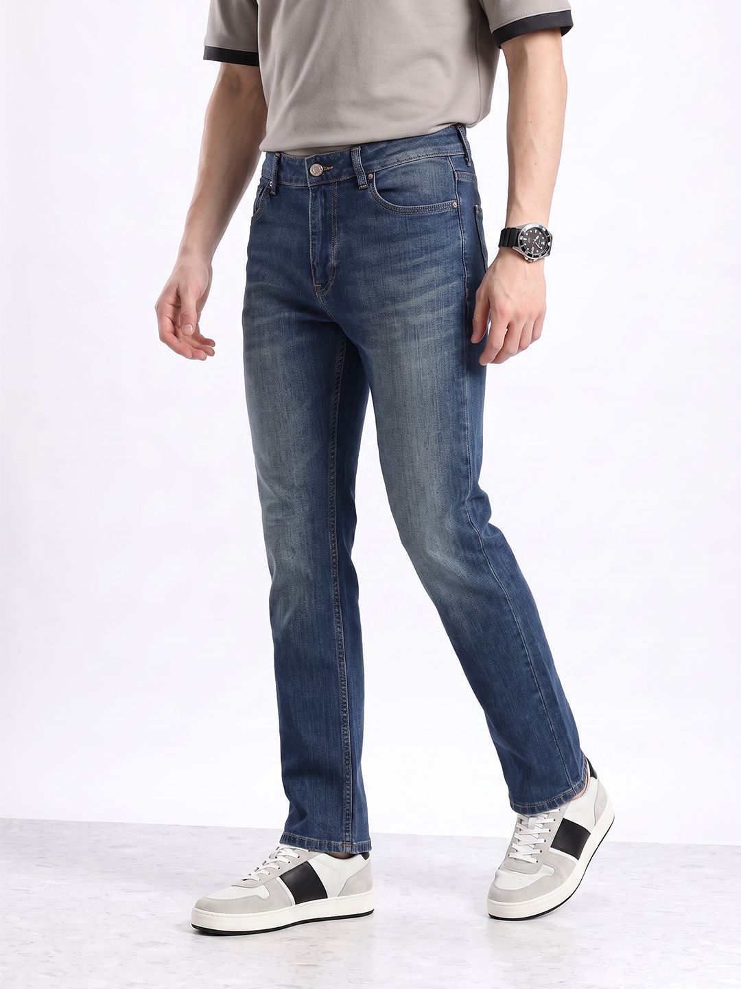 Aeropostale Men Straight Fit Heavy Fade Stretchable Jeans-picture-20