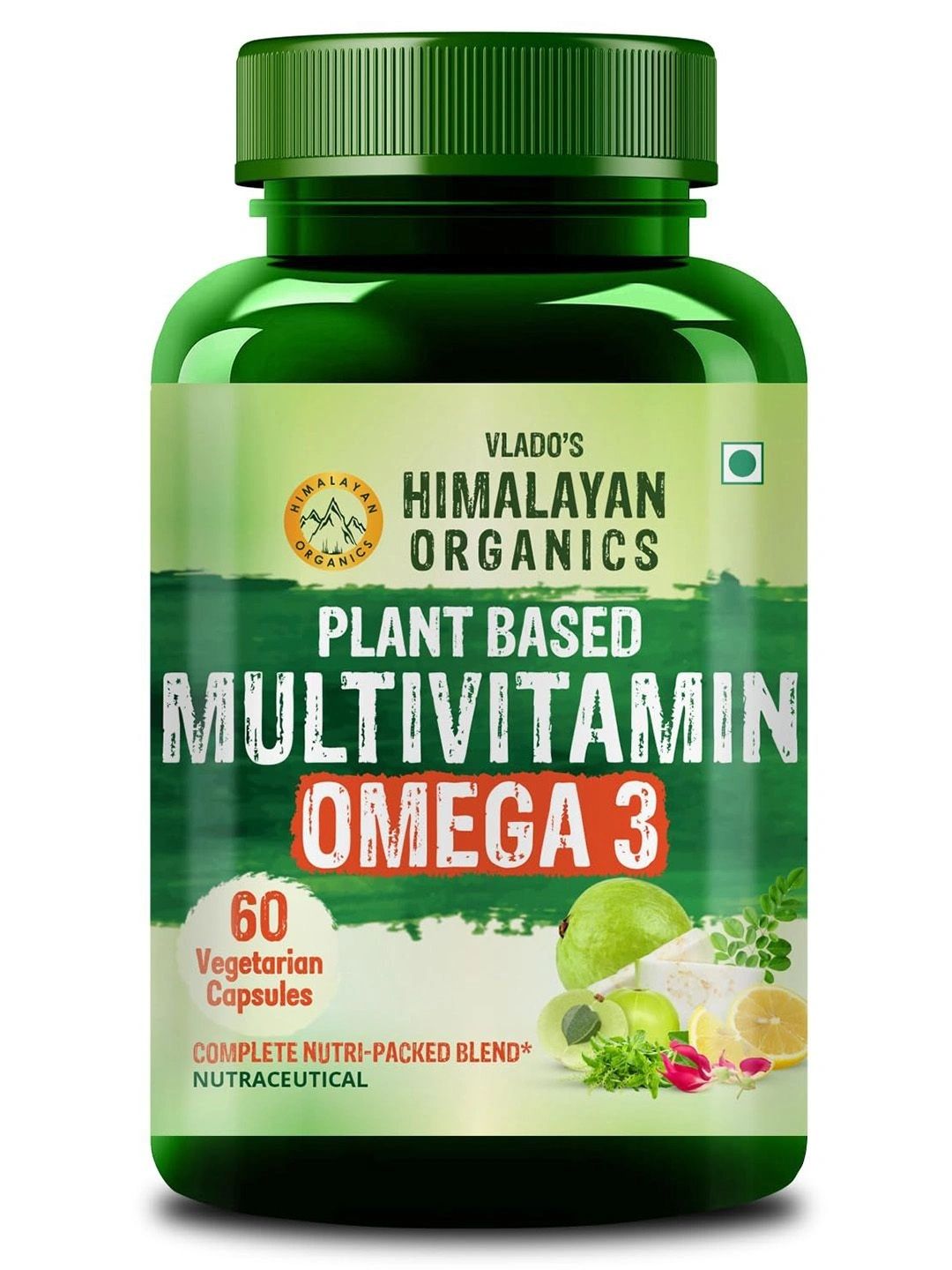 Vlados Himalayan Organics Vegan Omega-3 With EPA & DHA Capsules - 60 Veg Capsules-image-19