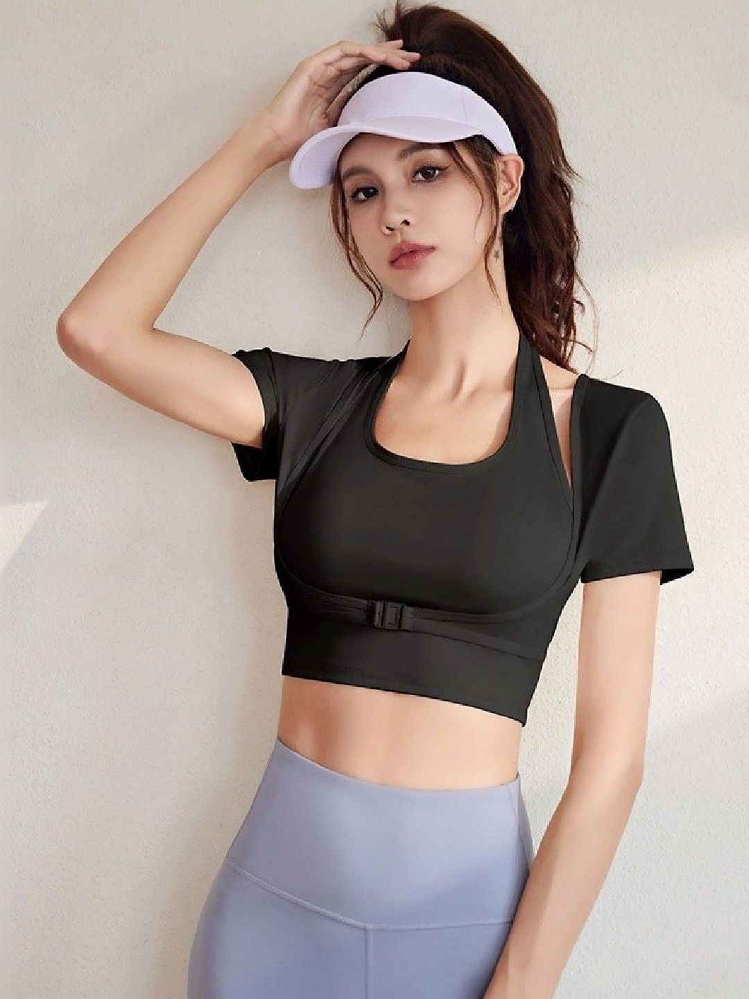 ENRIZZ Solid Top with Leggings-picture-51