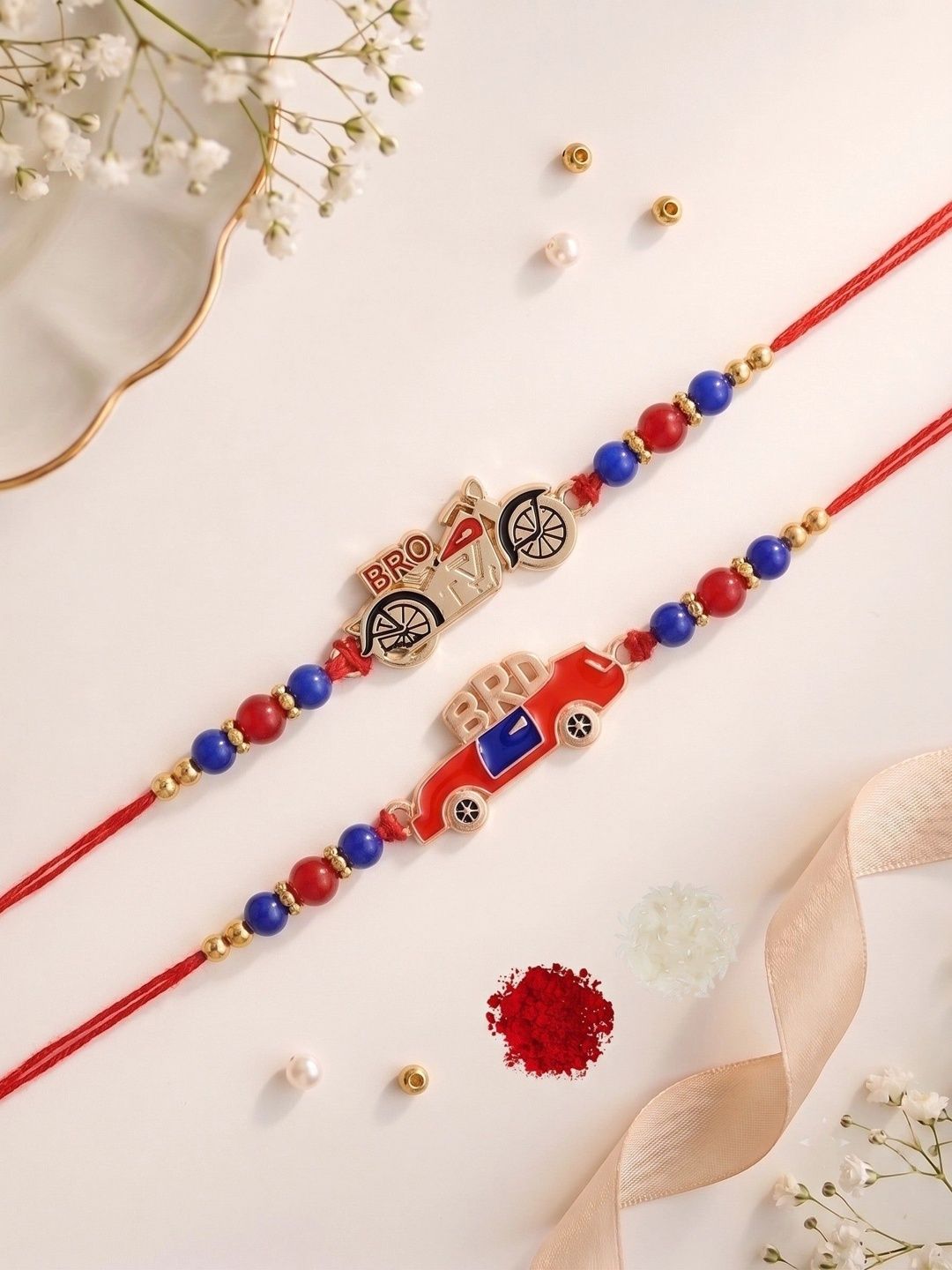 MEIRA JEWELLERY Thread Rakhi-picture-24