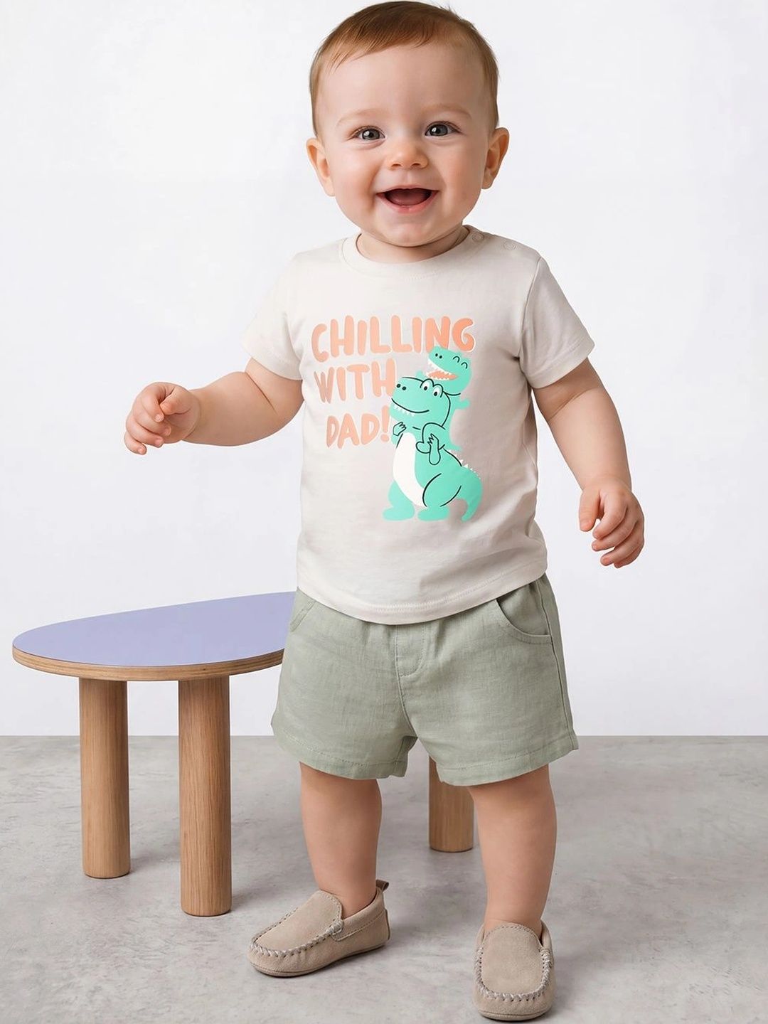R&B Boys Printed Pure Cotton T-shirt-picture-30