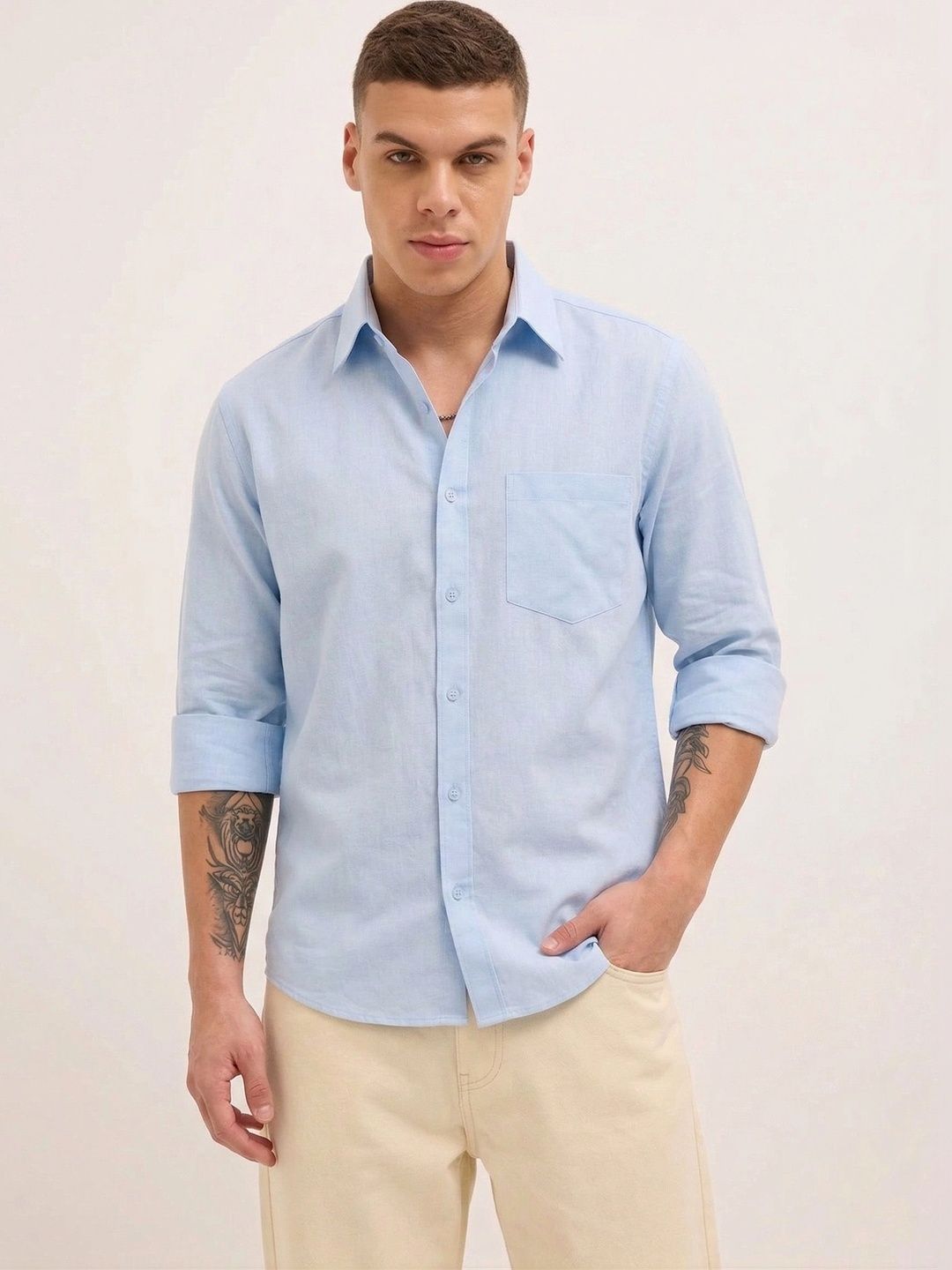 Greet Fashion Men Casual Shirt-picture-30