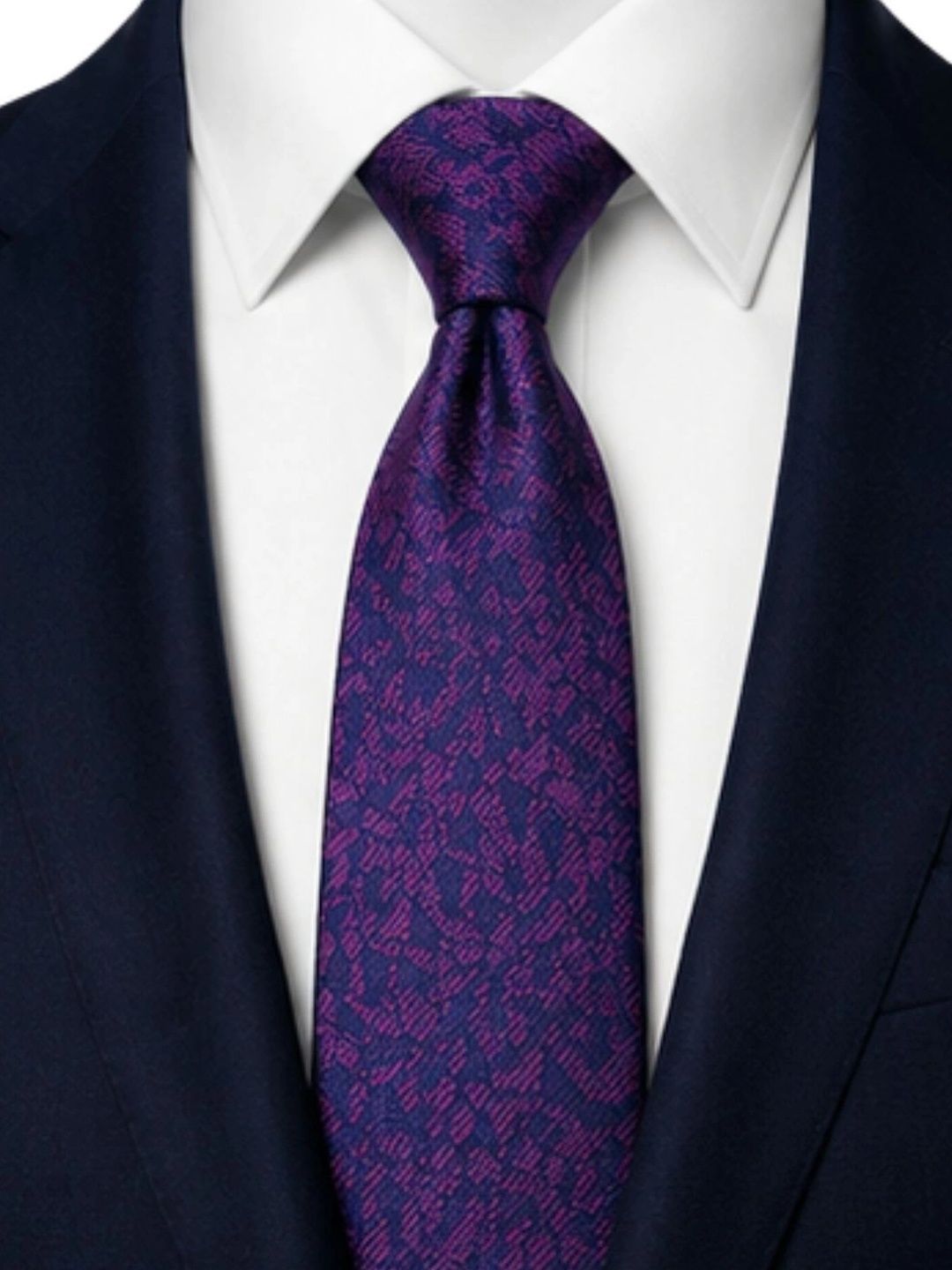 CALIXTO Men Woven Design Broad Tie-picture-32