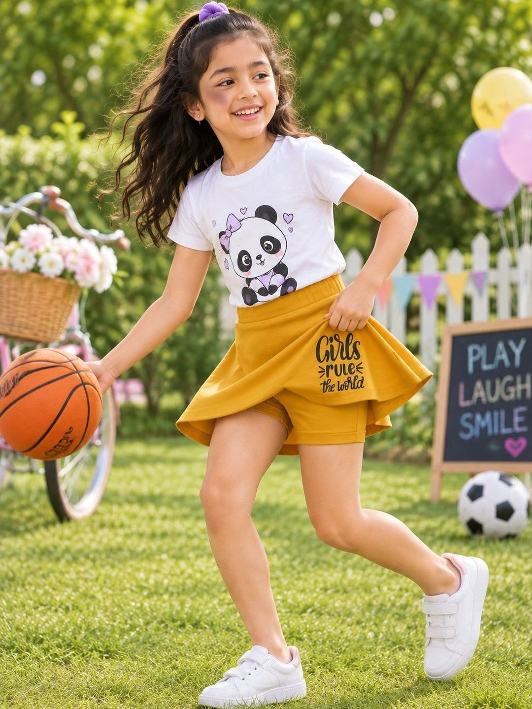 FAZZA Girls Mini A-Line Skirt-picture-25