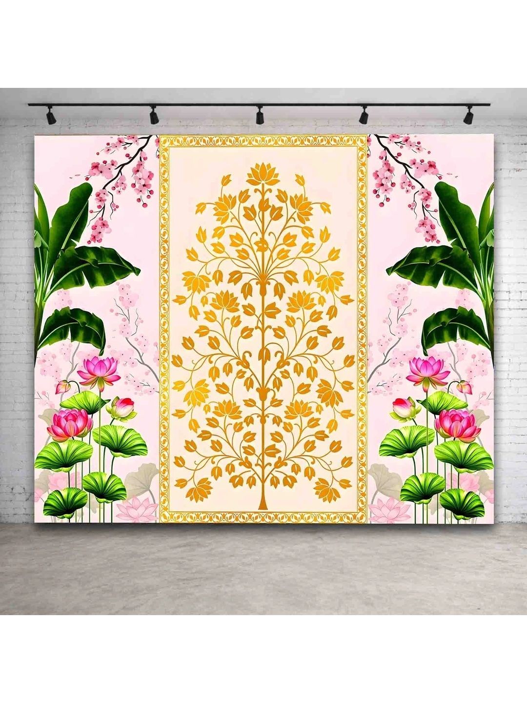 DHARA CREATION Green Printed Wall Hangings-picture-32