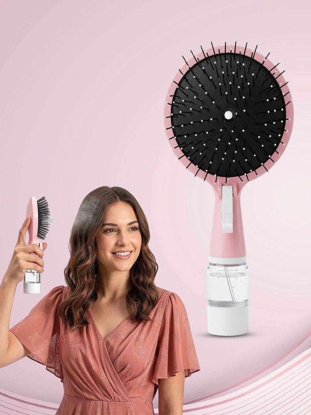MAJESTIQUE Anti Frizz Water Spray Hair Brush-picture-24