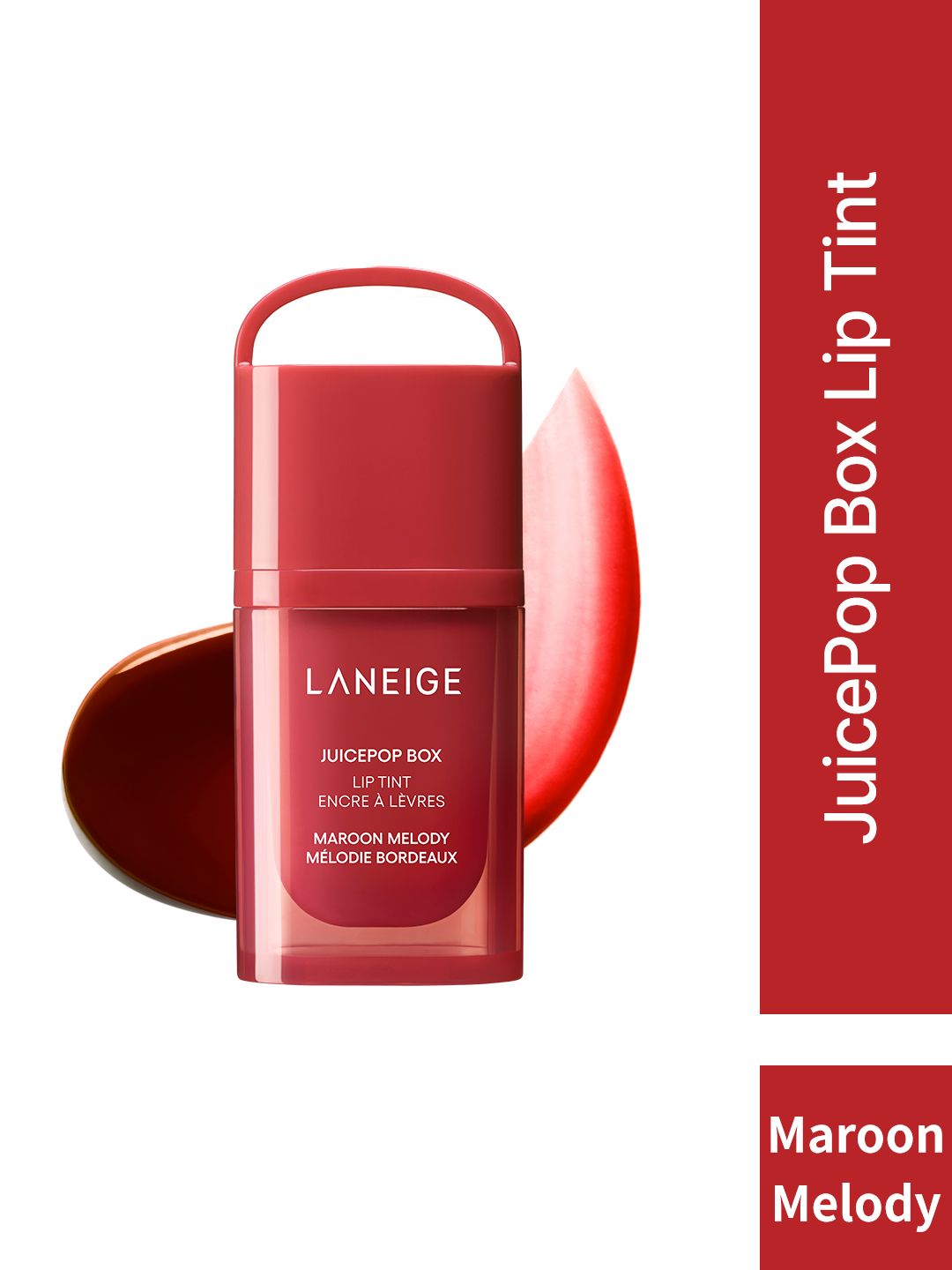 LANEIGE JuicePop Box Long Lasting Glossy Lip Tint 4.5g - Maroon Melody 09-picture-13