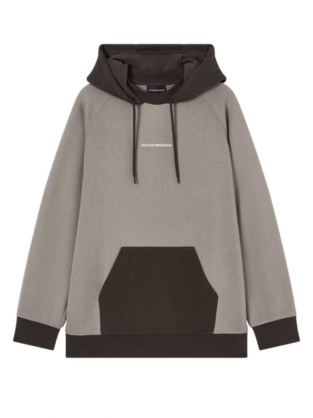 Emporio Armani Men Colourblocked Hooded Sweatshirt-picture-49