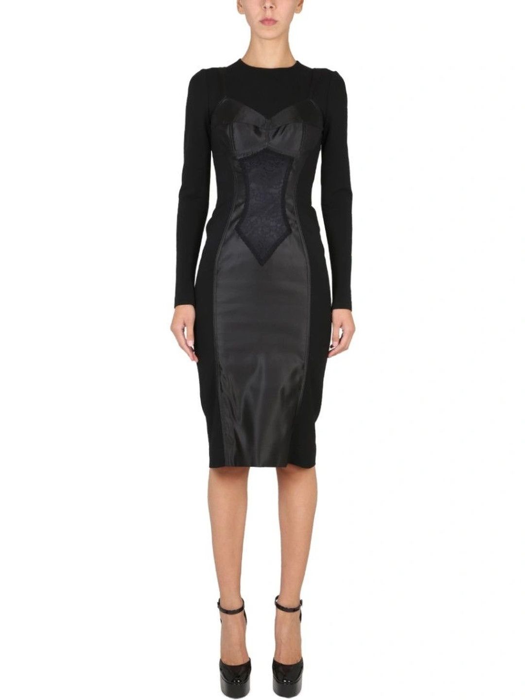 Dolce & Gabbana Colourblocked Bodycon Dress-picture-49