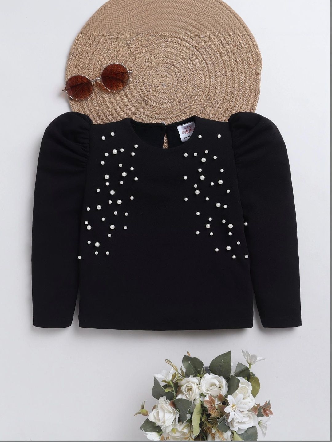 BRIGHT STARS KIDSWEAR Puff Sleeve Top-image-29