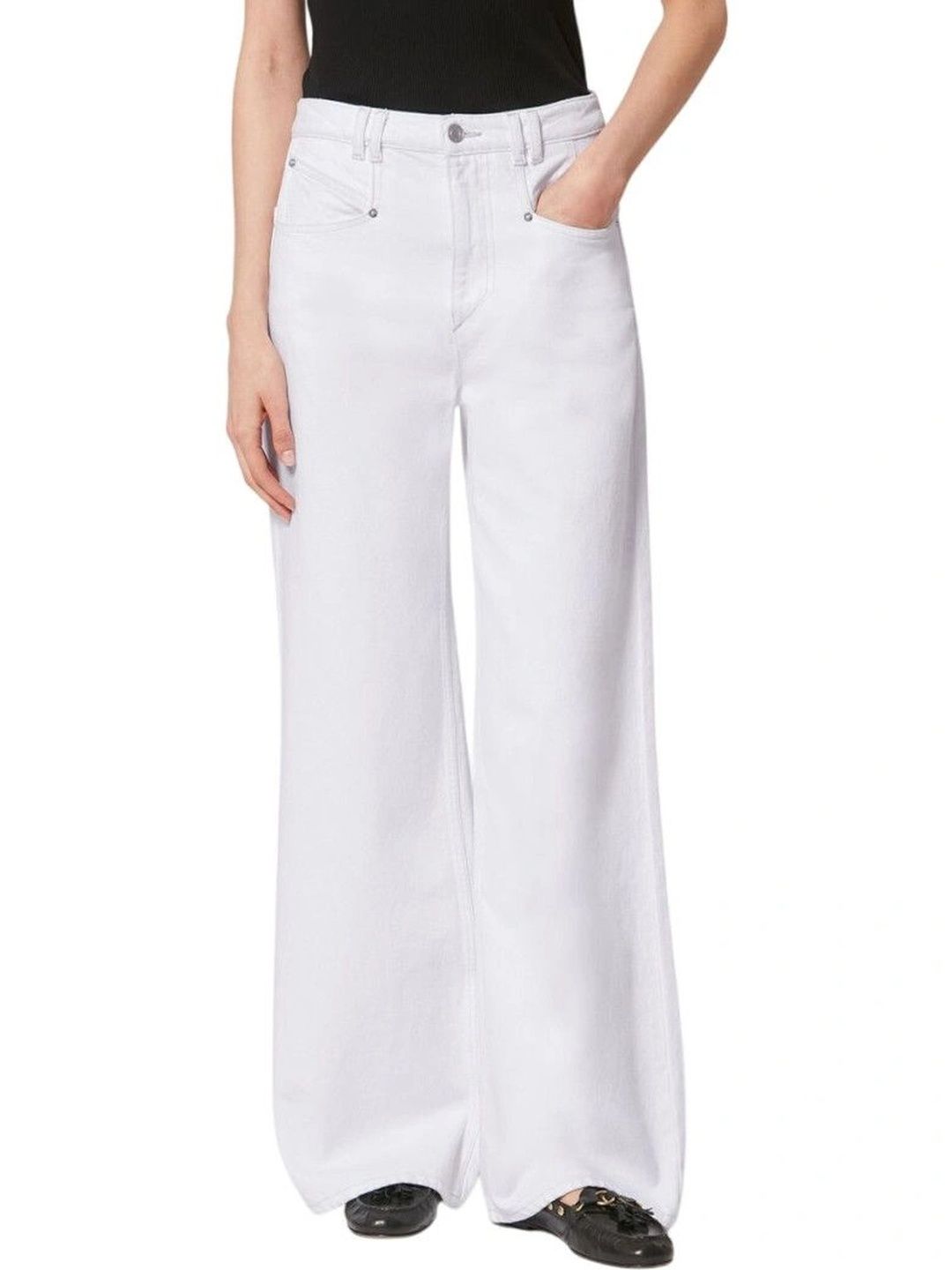 Isabel Marant Women Straight Fit High-Rise Jeans-picture-40