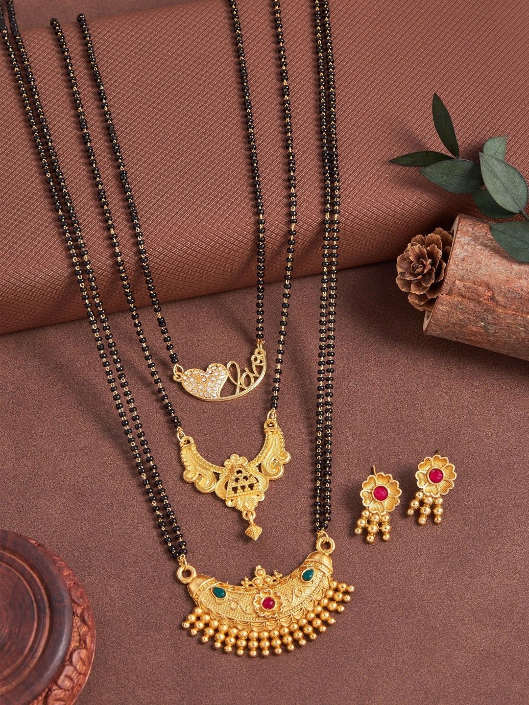 Jizshou Gold-Plated Mangalsutra-picture-10