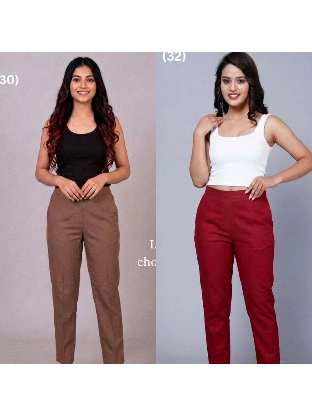 RIVNIX Women Smart High-Rise Trousers-picture-57