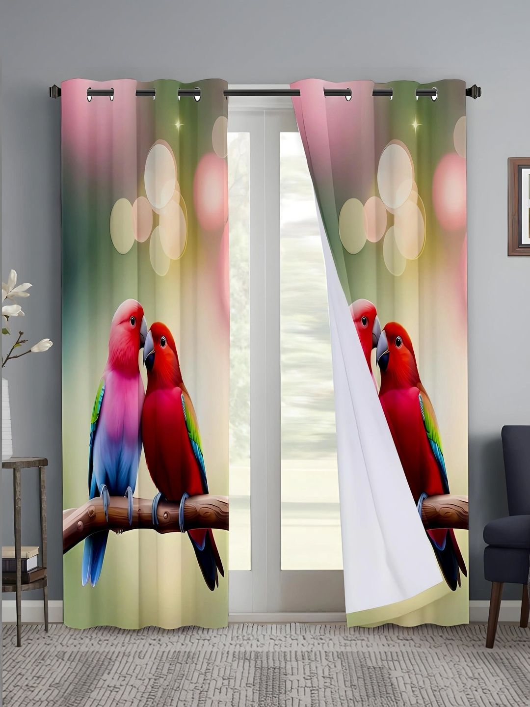 CURTAINRY Multicoloured Quirky Window Curtain-picture-17