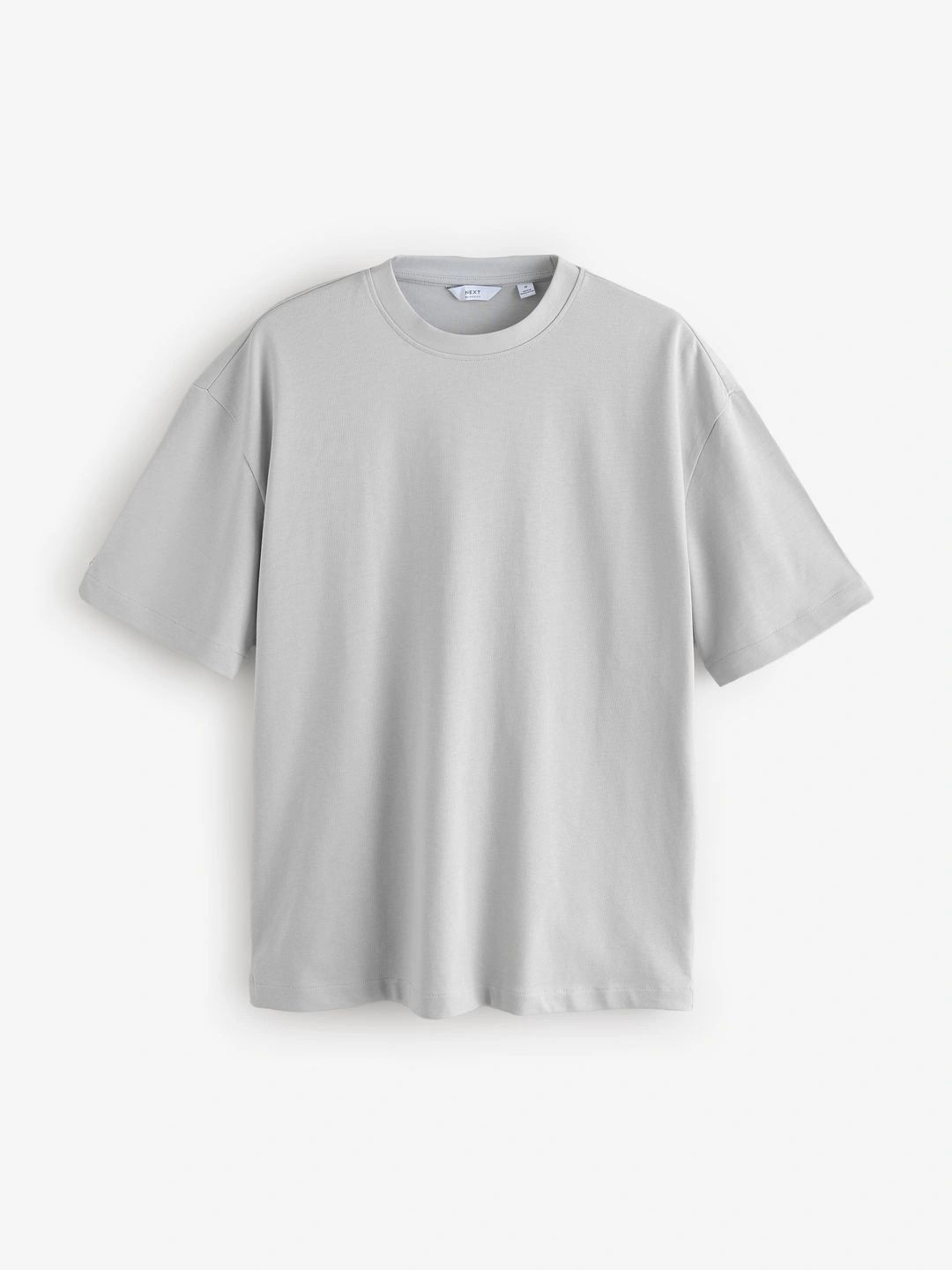 NEXT Drop-Shoulder Sleeves Relaxed Fit T-shirt-image-2