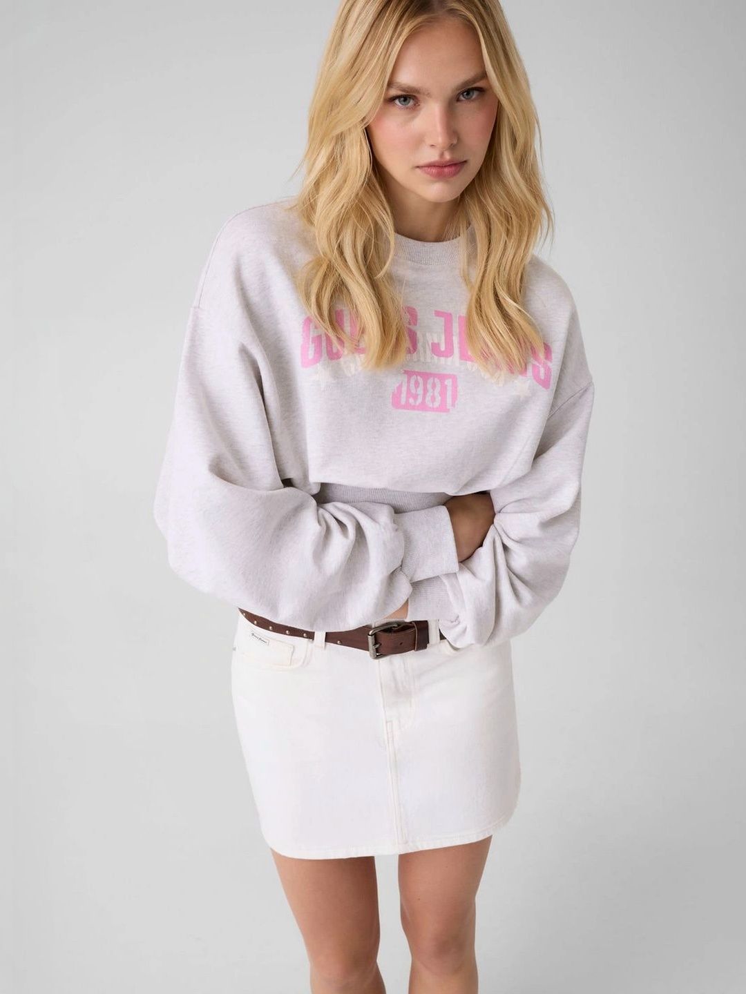 GUESS Jeans Women Printed Sweatshirt-image-35