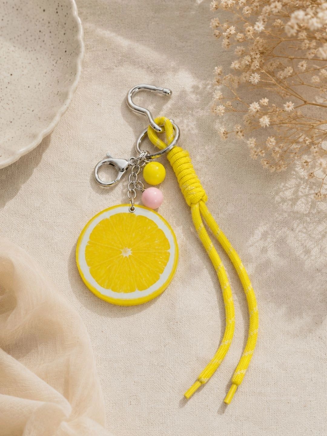 The Jewellery Tale Embellished Stainless Steel Bag Charms-picture-24