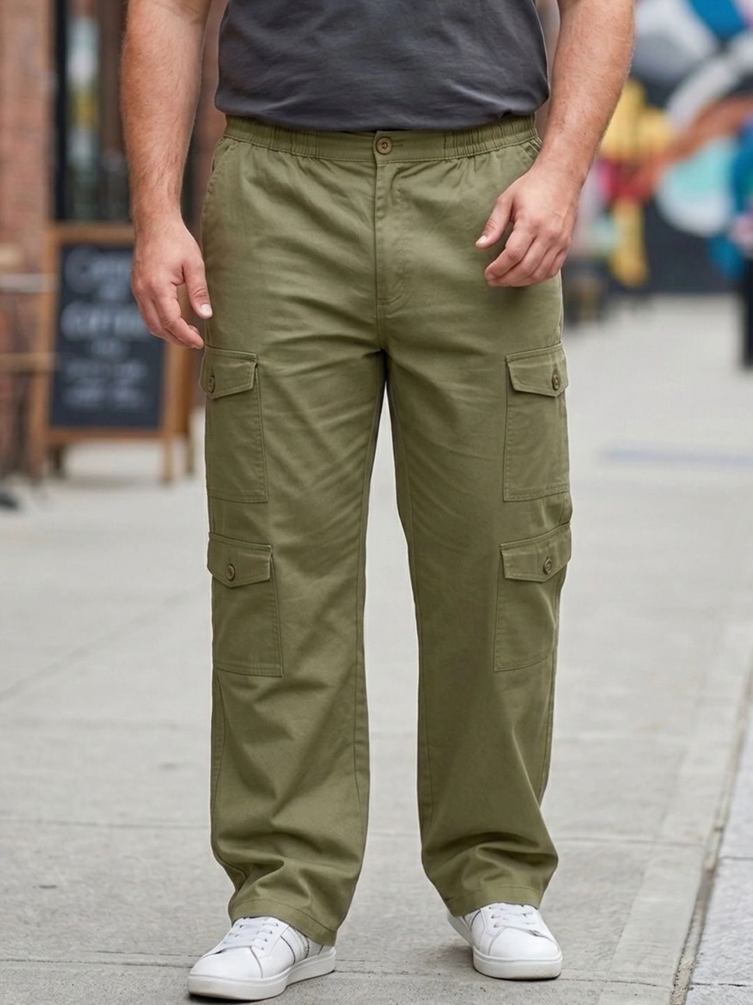 Moda Rapido Men Relaxed Fit Cargos-picture-14