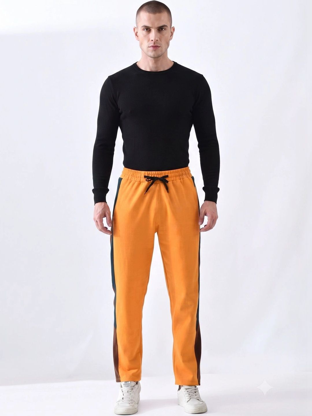 BAESD Men Regular Fit Colourblocked Training Track Pants-picture-24