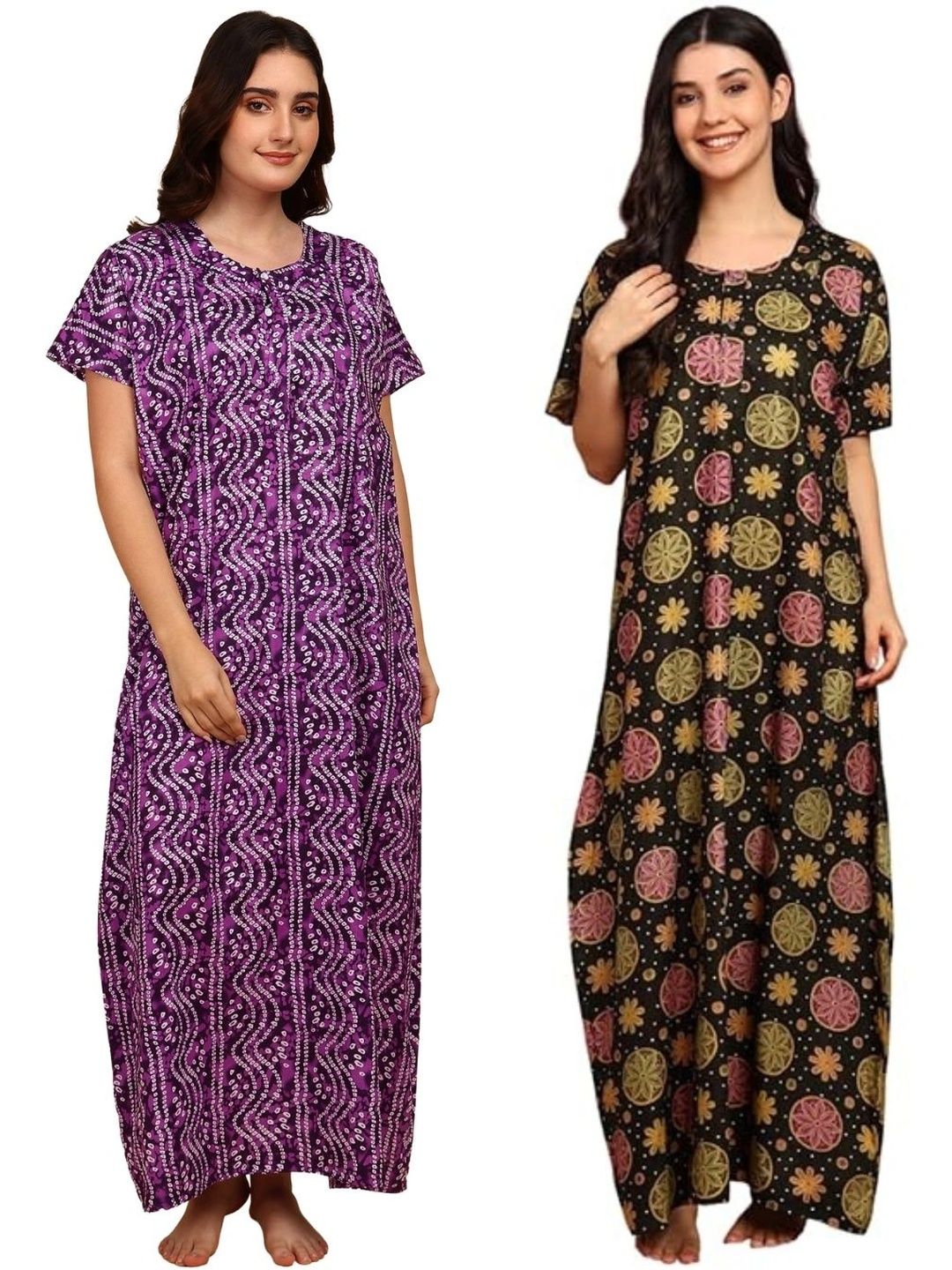YUKATA Printed Maxi Nightdress-picture-57