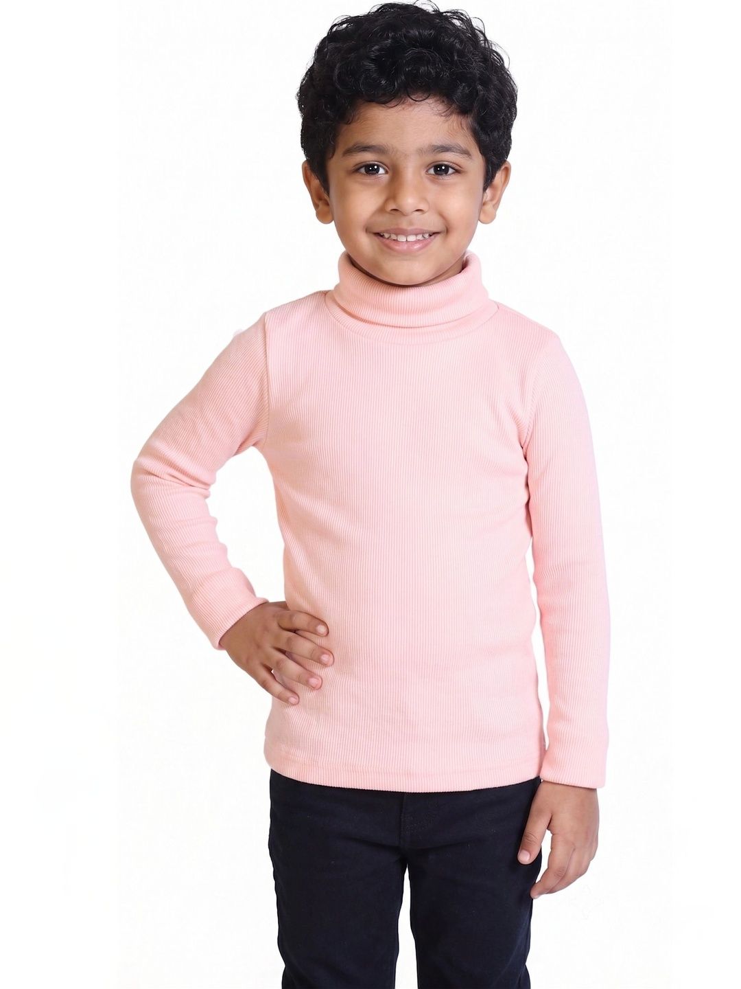 DESNUDA Unisex Kids Ribbed Woollen Pullover-picture-35