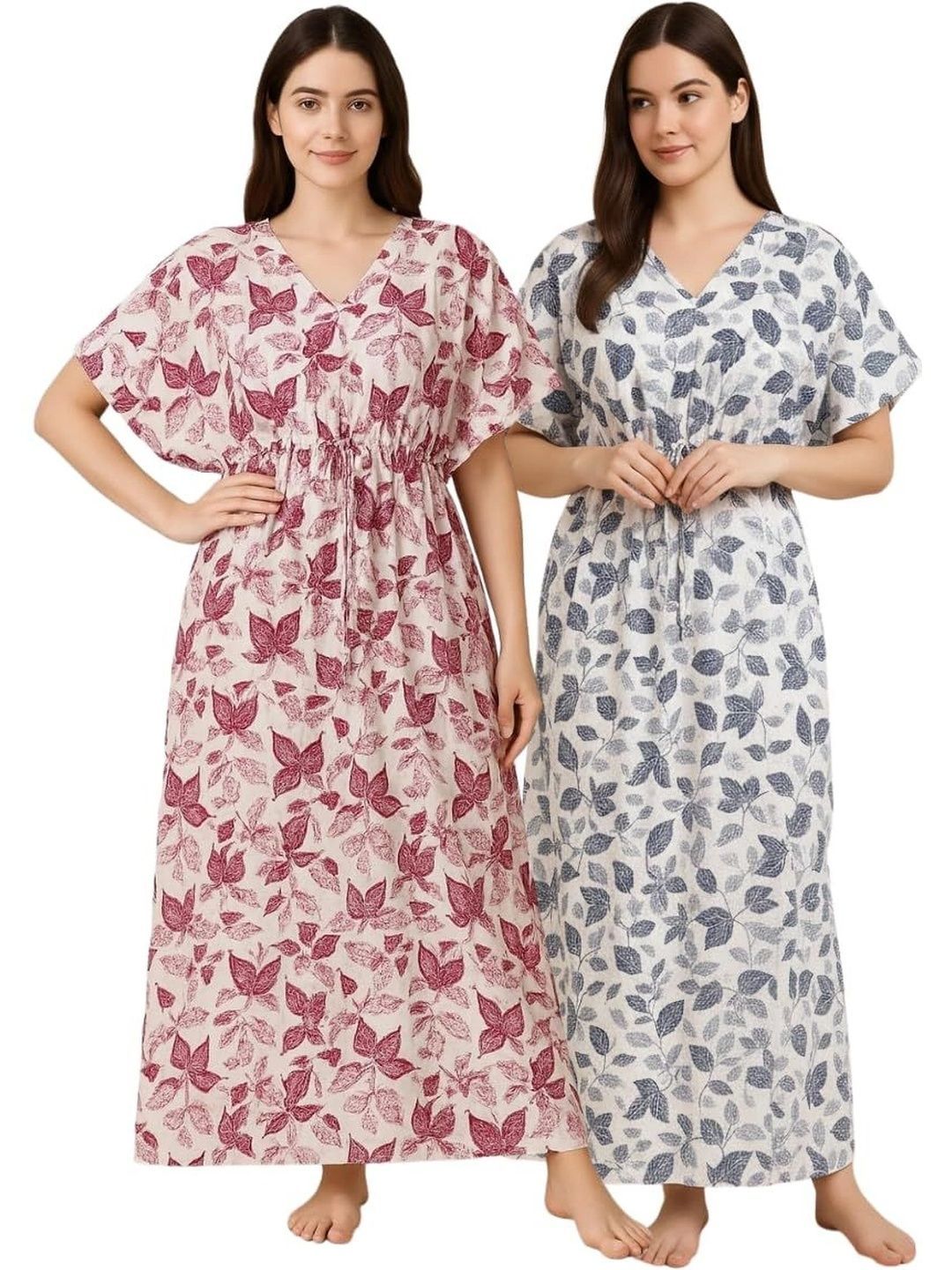 Bahumaan Printed Maxi Nightdress-picture-15