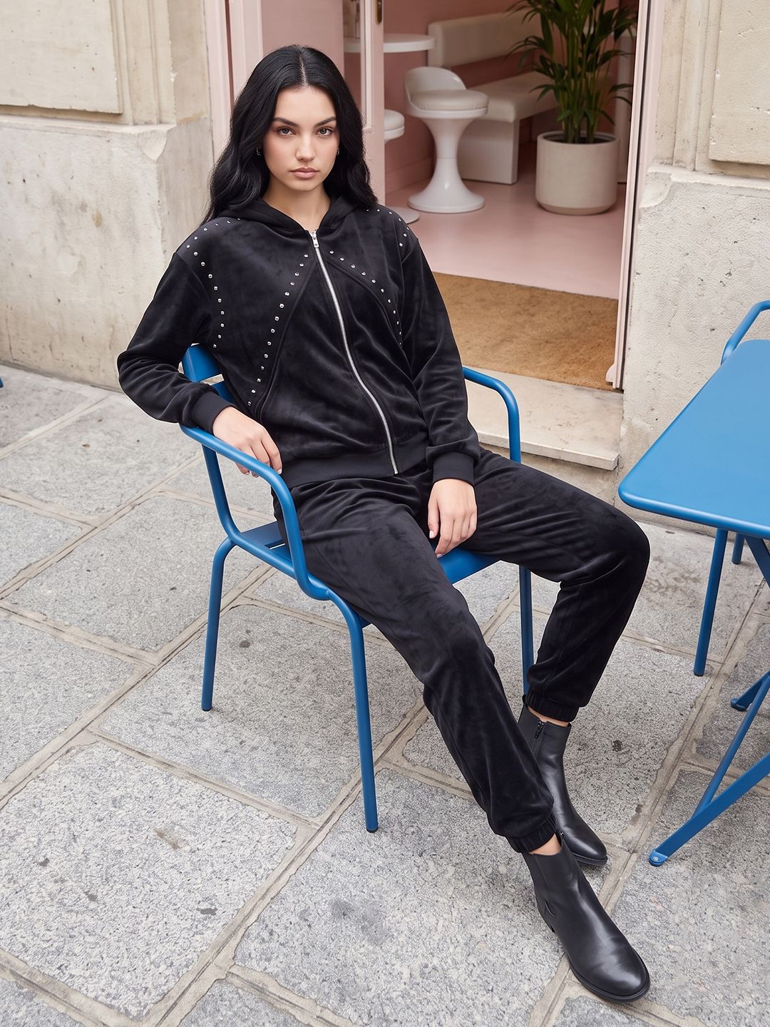 Suo Women Hooded Sweatshirt-picture-27