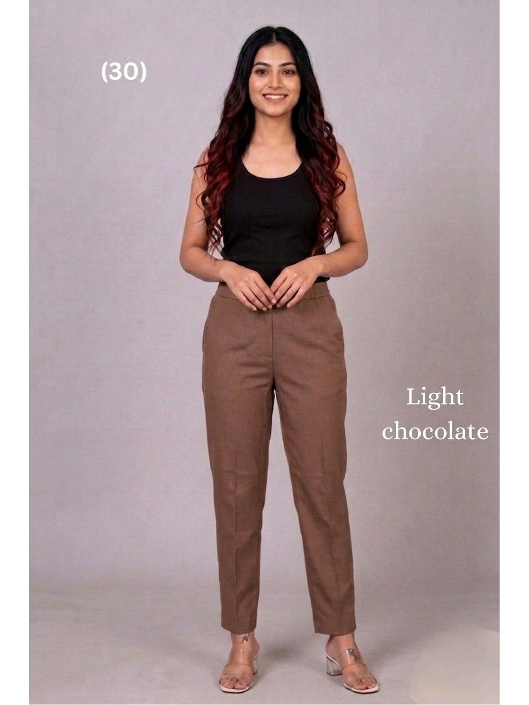 RIVNIX Women Smart High-Rise Trousers-picture-36