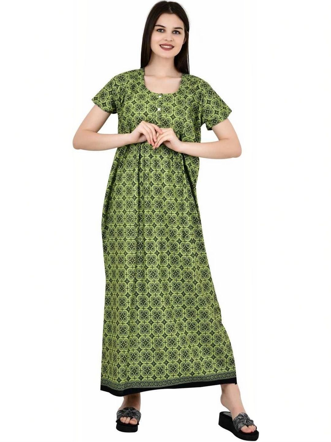 Monal Printed Maxi Nightdress-picture-10