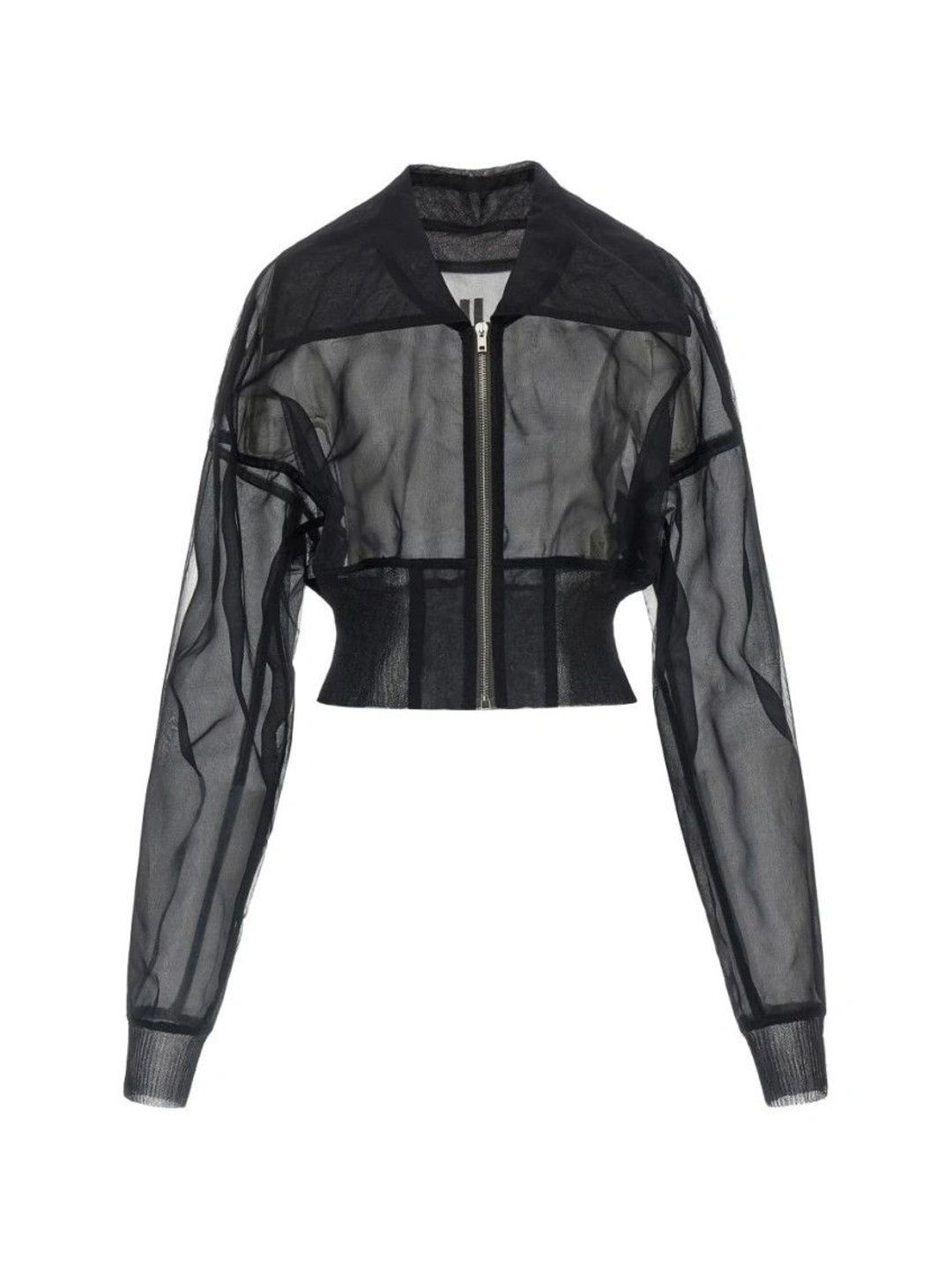 Rick Owens Women Lightweight Crop Bomber Jacket-picture-33