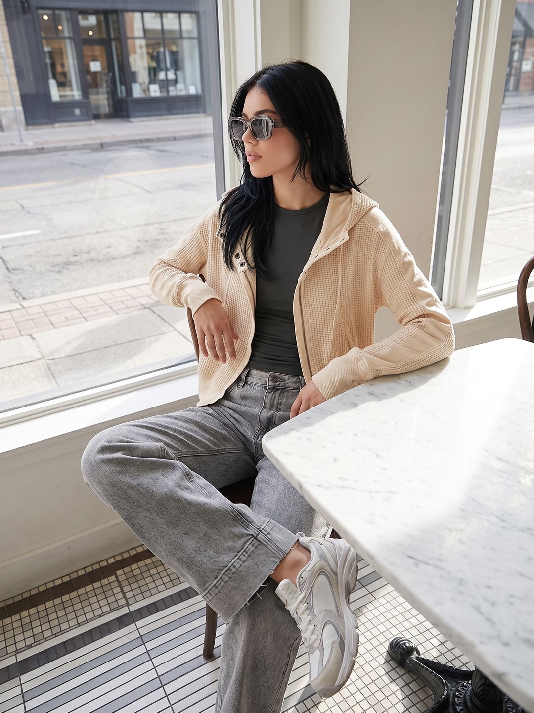 Suo Women Hooded Sweatshirt-picture-49
