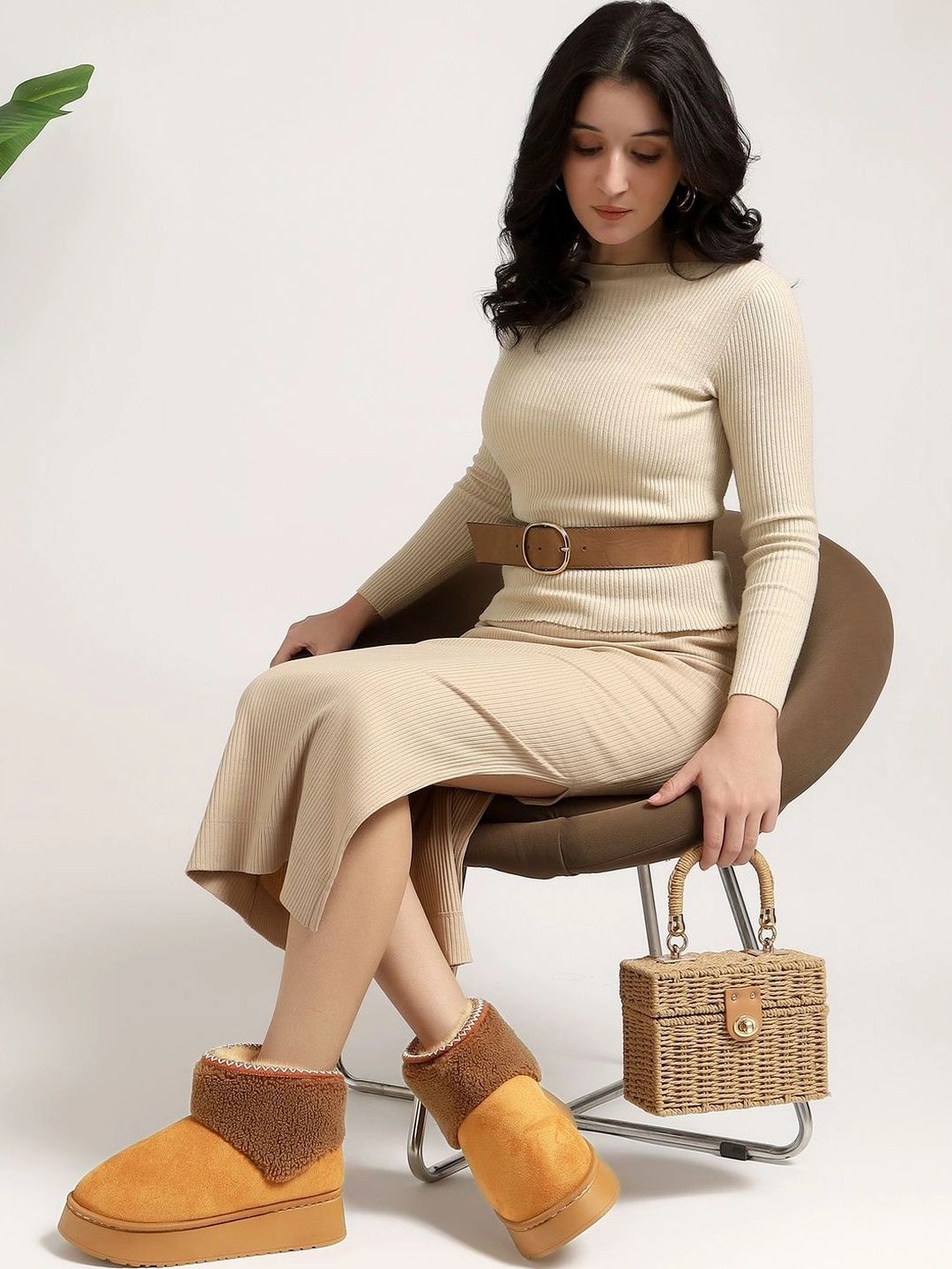 CASSIEY Women Round-Toe Winter Boots-picture-35