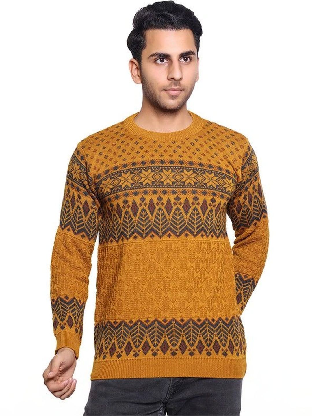Grand Line Men Printed Pullover-picture-14