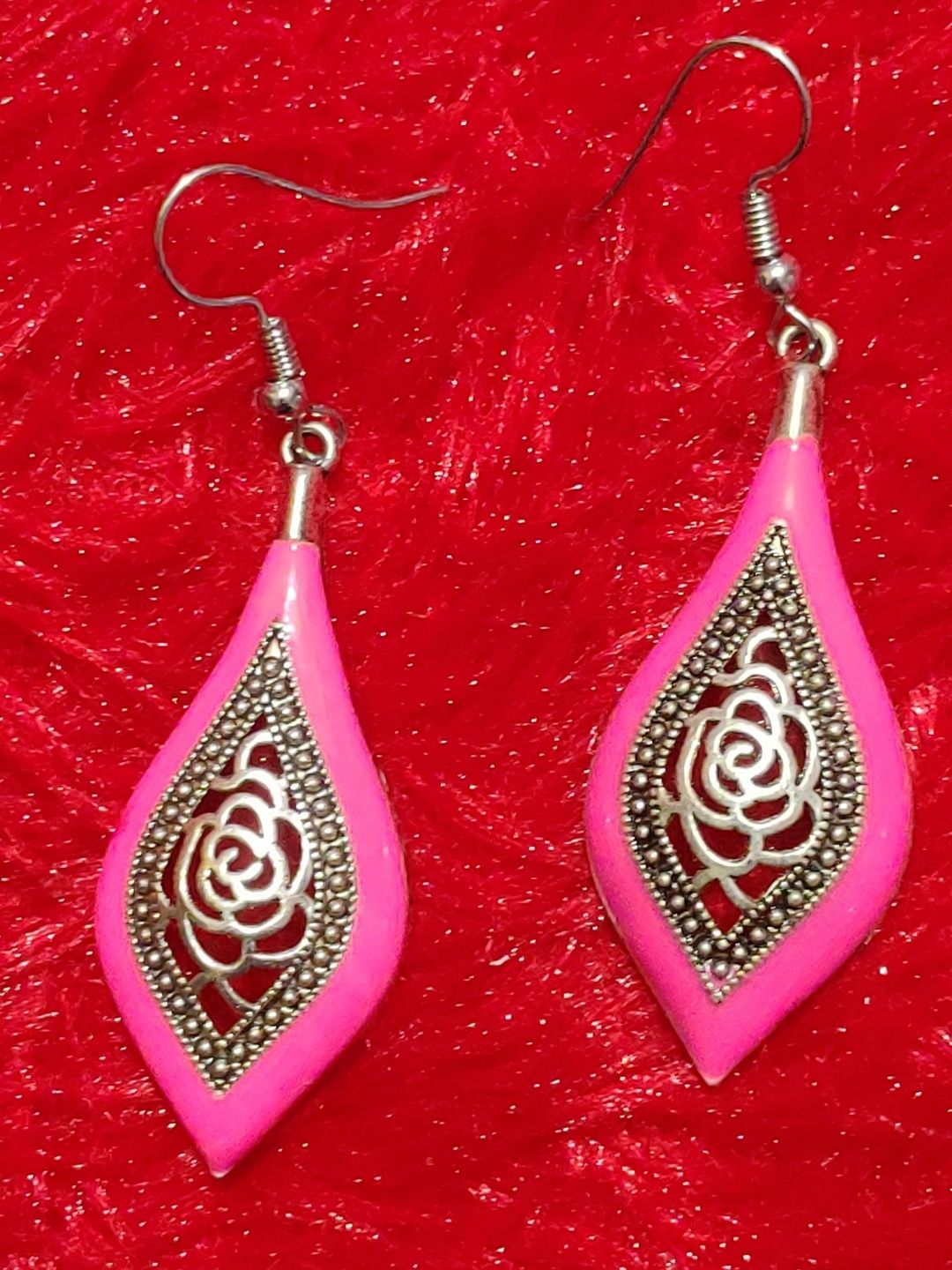 Nityakshi Teardrop Shaped Drop Earrings-picture-13