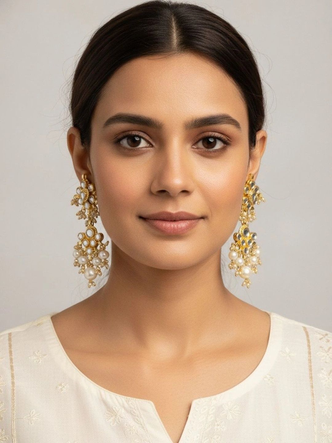 9ROCK Floral Drop Earrings-picture-55