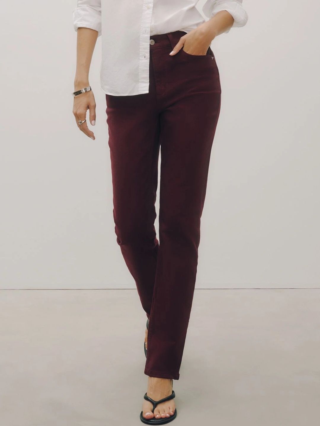 NEXT Women Slim Fit Mid-Rise Jeans-picture-38