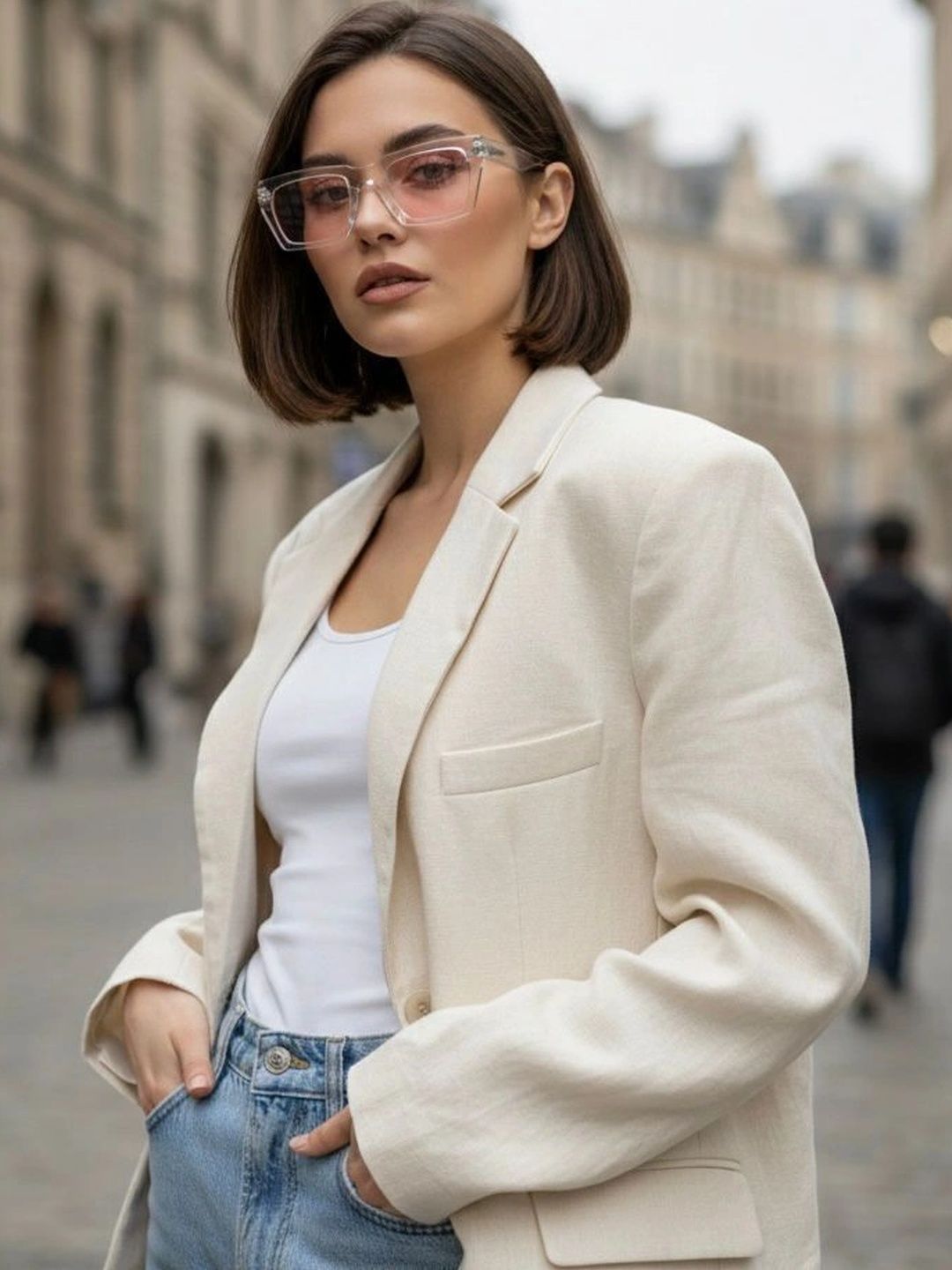 AKAYI Unisex Pink Lens & Silver-Toned Square Sunglasses with-image-9