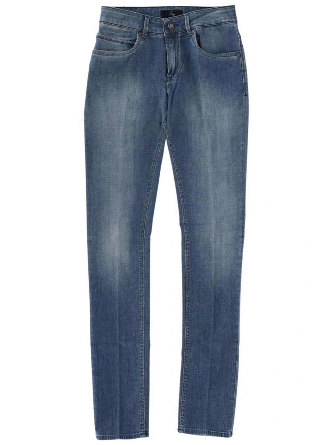 Fay Men Slim Fit Mid-Rise Low Distress Jeans-picture-54