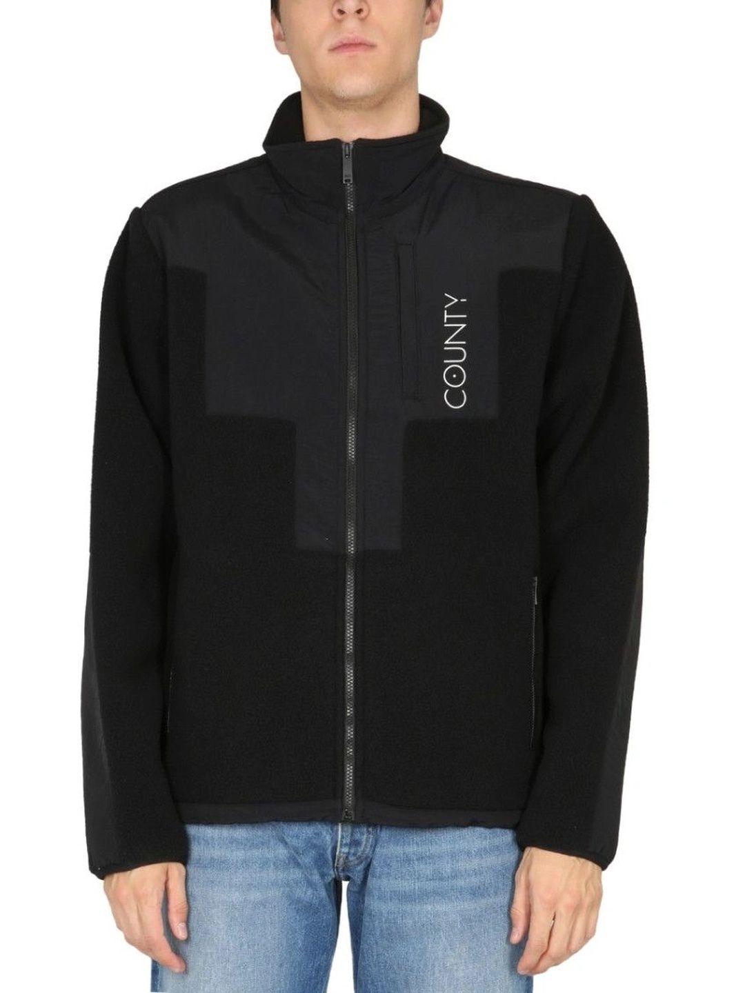 Marcelo Burlon Men Colourblocked Lightweight Puffer Jacket-picture-50