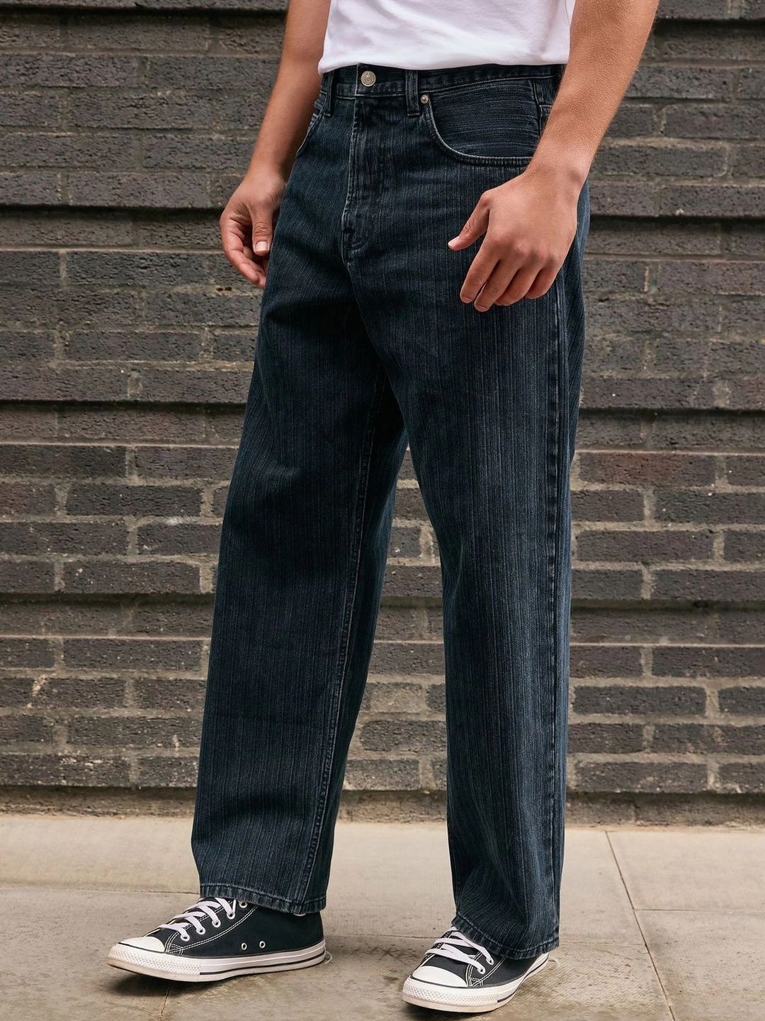 NEXT Men Baggy Fit Mid-Rise Jeans-picture-31