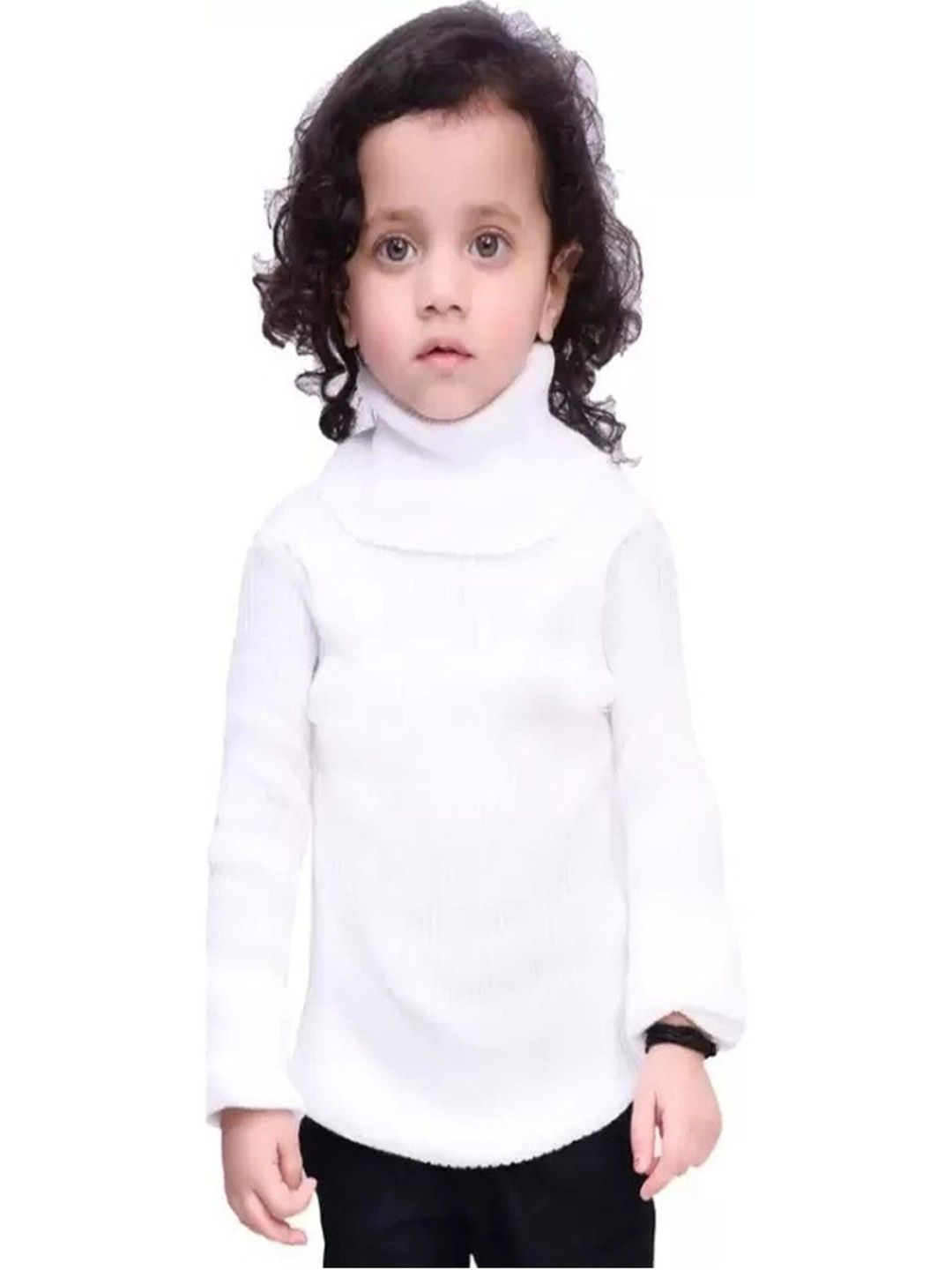DESNUDA Unisex Kids Ribbed Woollen Pullover-image-44