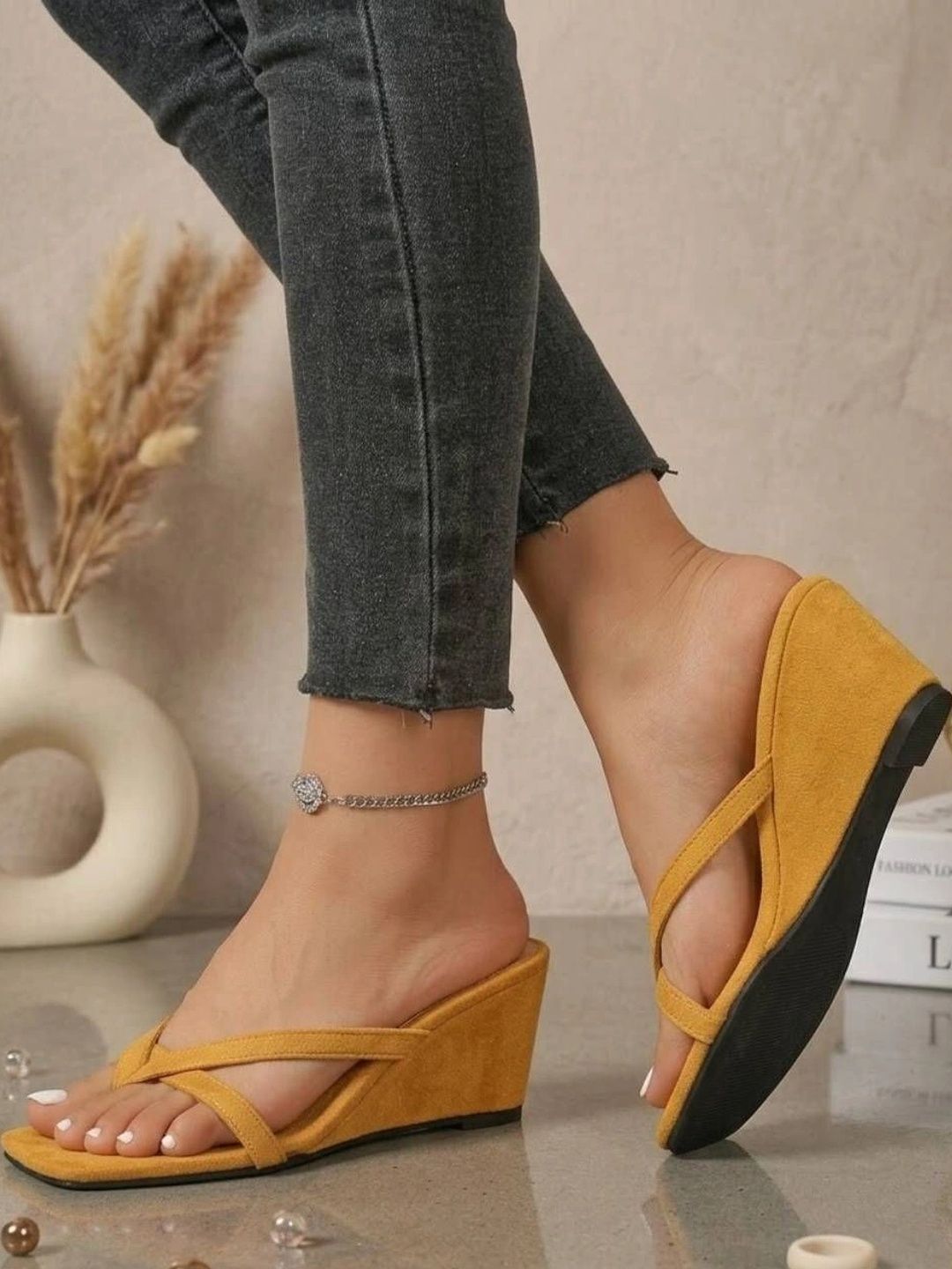 GLO GLAMP Party Wedge Sandals-picture-43