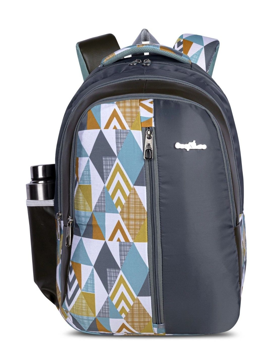 Seenlee Women Geometric Backpack with Compression Straps-picture-28