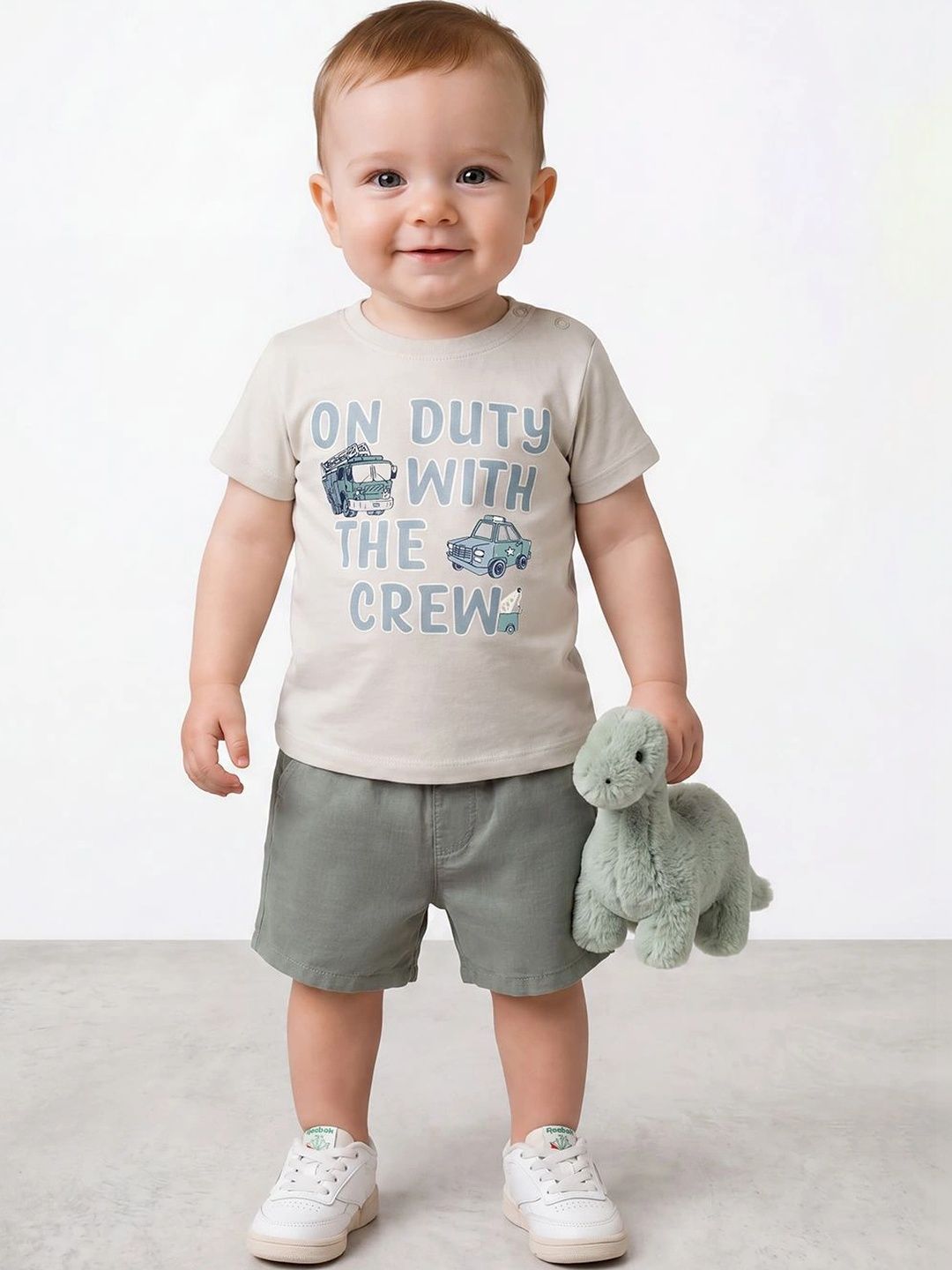 R&B Boys Typography Printed Pure Cotton T-shirt-picture-35
