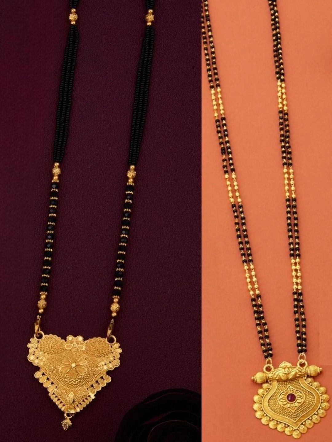 Jizshou Gold-Plated Mangalsutra-picture-24