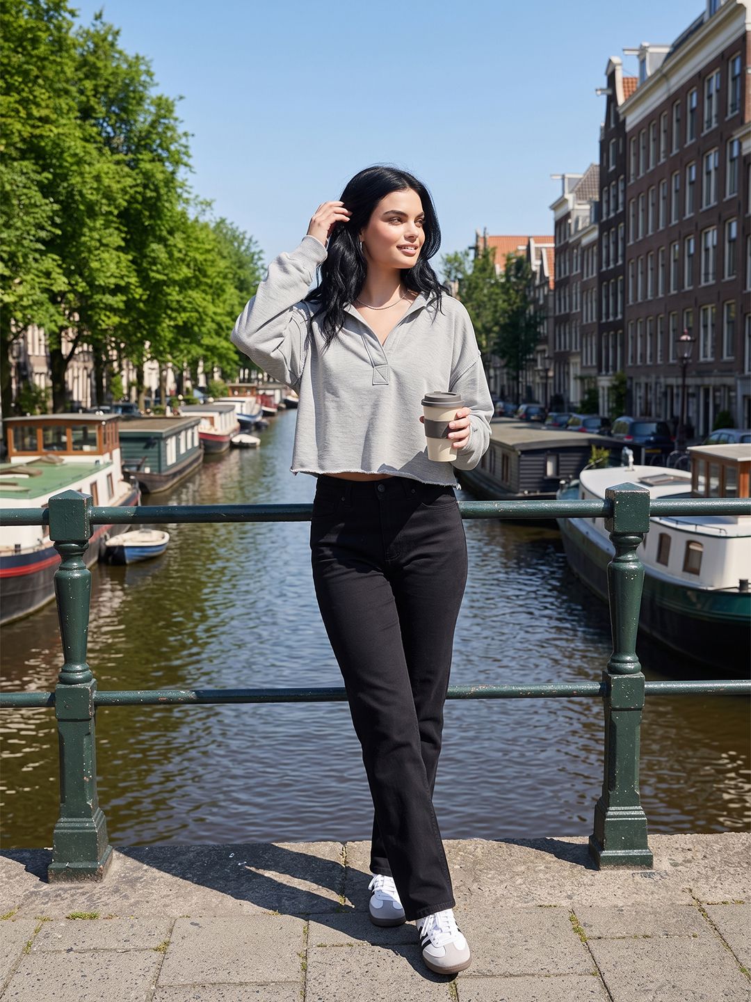 Suo Women Hooded Sweatshirt-picture-48